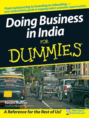 Doing Business in India For Dummies - ebook